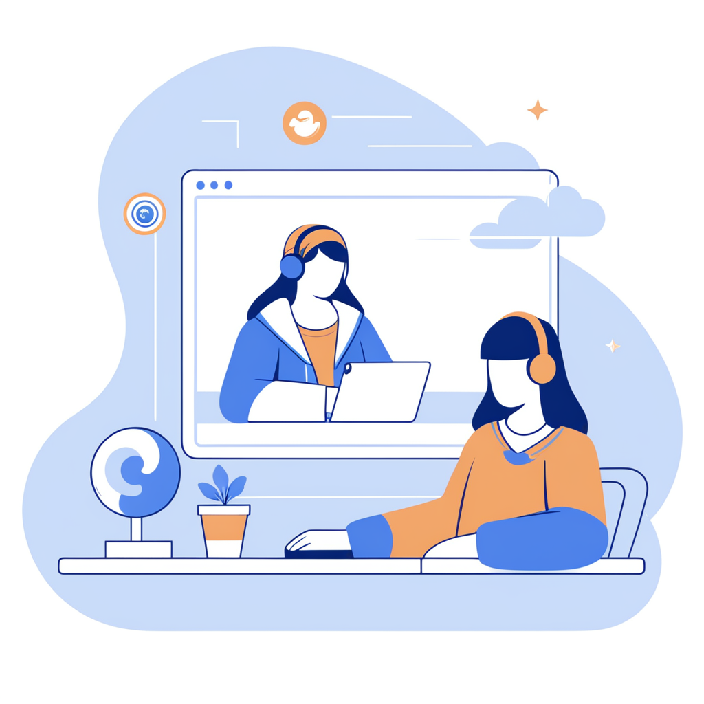 00277-[number]-an artwork,room chat computer,in the style of 2d game art,characterized animals,dmitry vishnevsky,blue and white,cute and dreamy.png